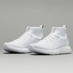 LULULEMON Women’s Chargefeel Workout MID Sneakers White Athletic Shoes Size 9